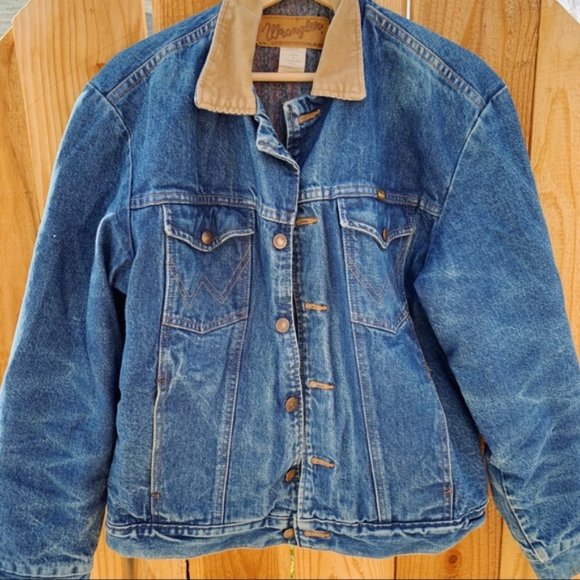 Vintage oversized distressed denim trucker jacket - Picture 1 of 4